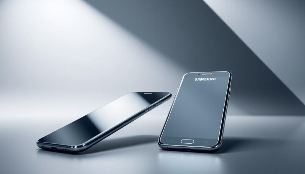 Apple vs Samsung Smartphone Design Comparison 2025